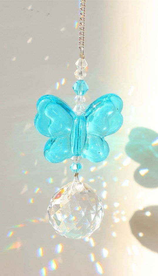 Butterfly Suncatcher Aqua