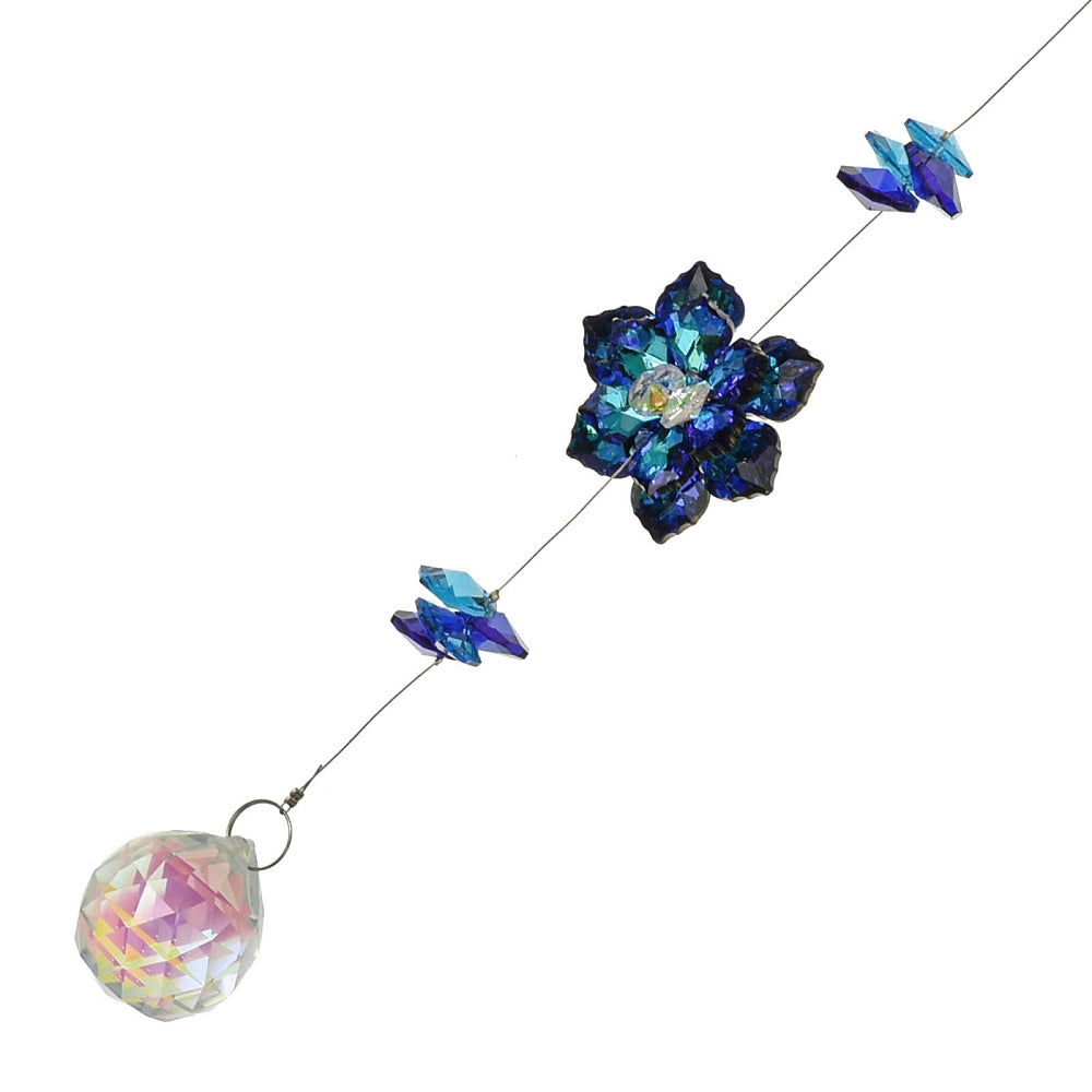 Blue Flower Suncatcher