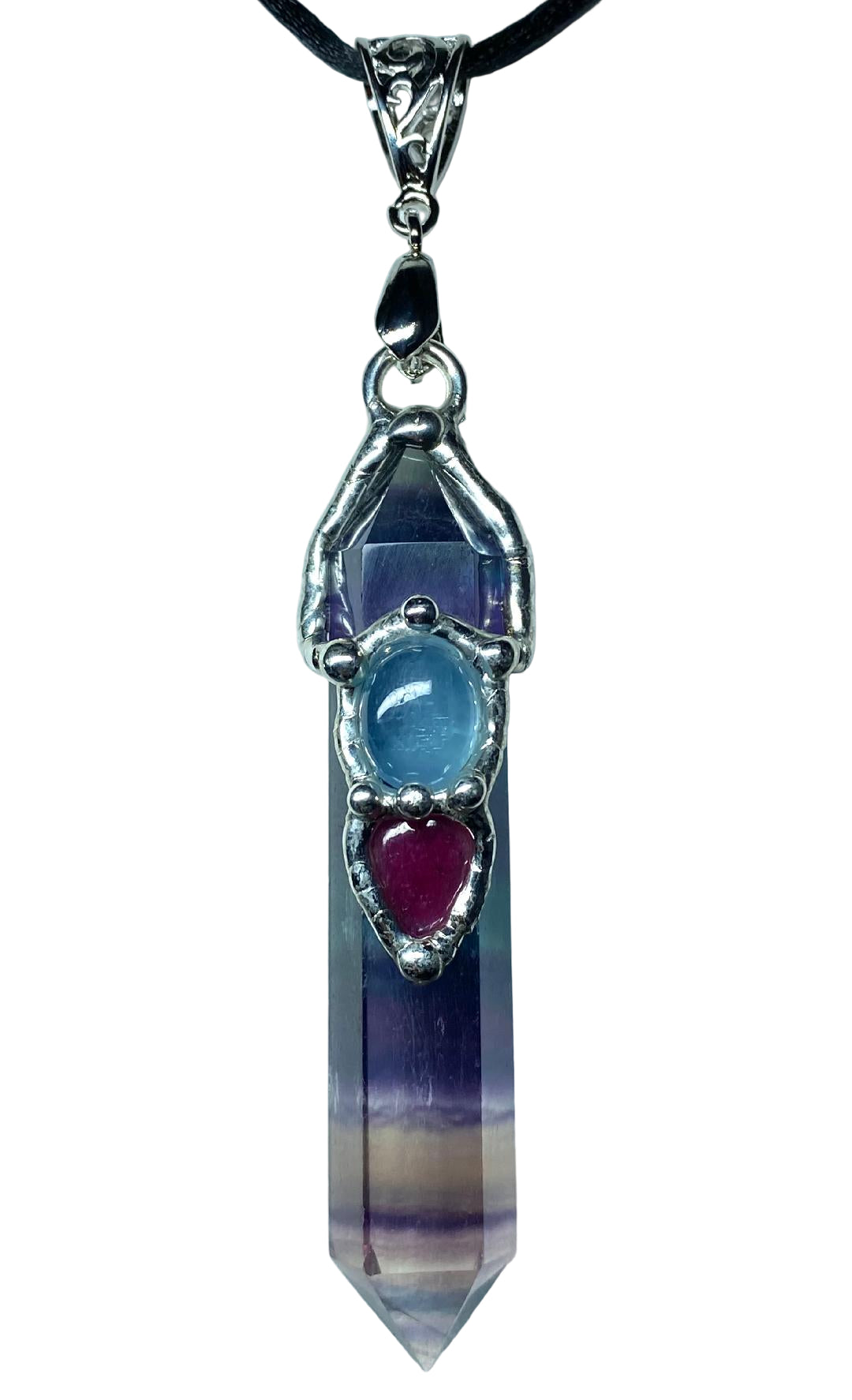 Custom Fluorite Pendant