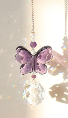 Butterfly Suncatcher Purple