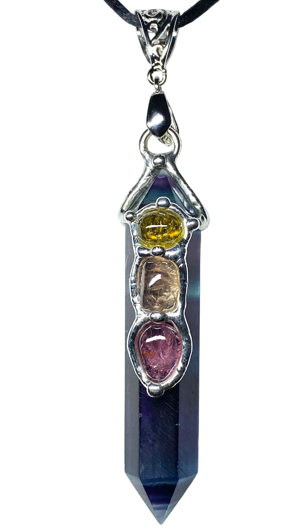 Custom Fluorite Pendant