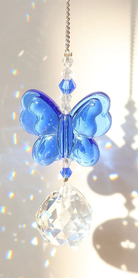 Butterfly Suncatcher Blue