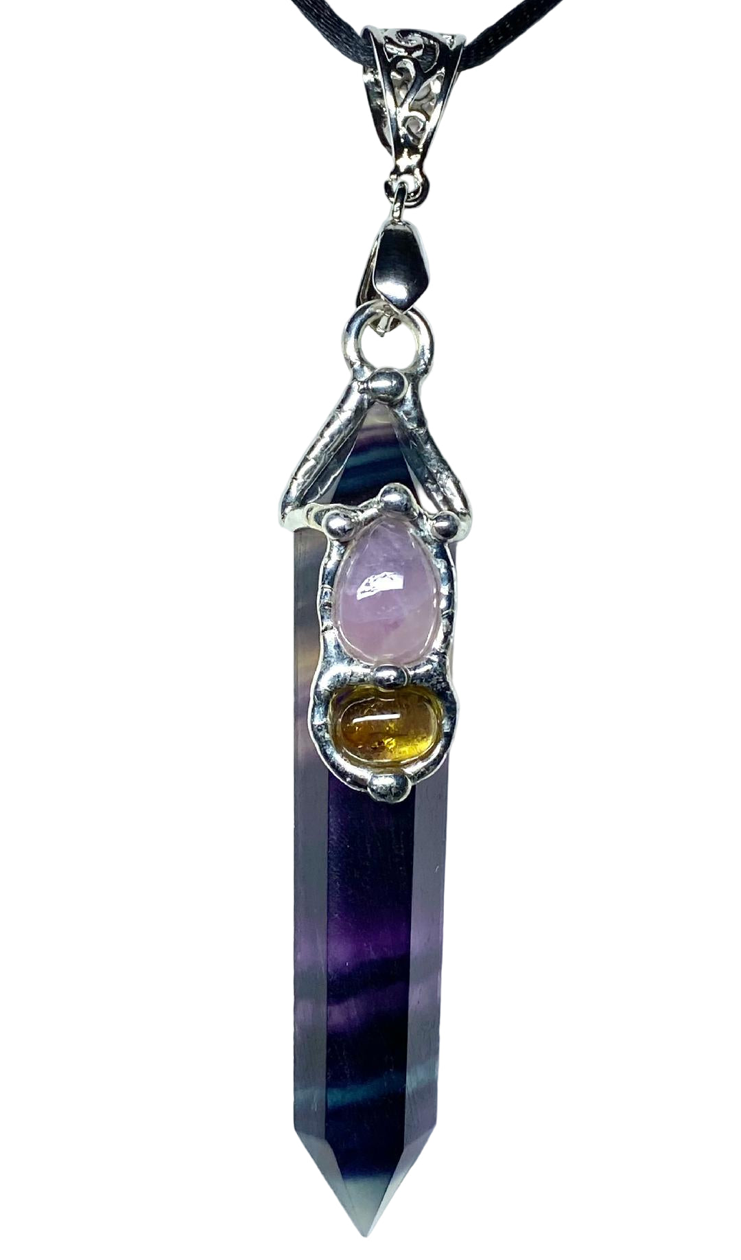 Custom Fluorite Pendant
