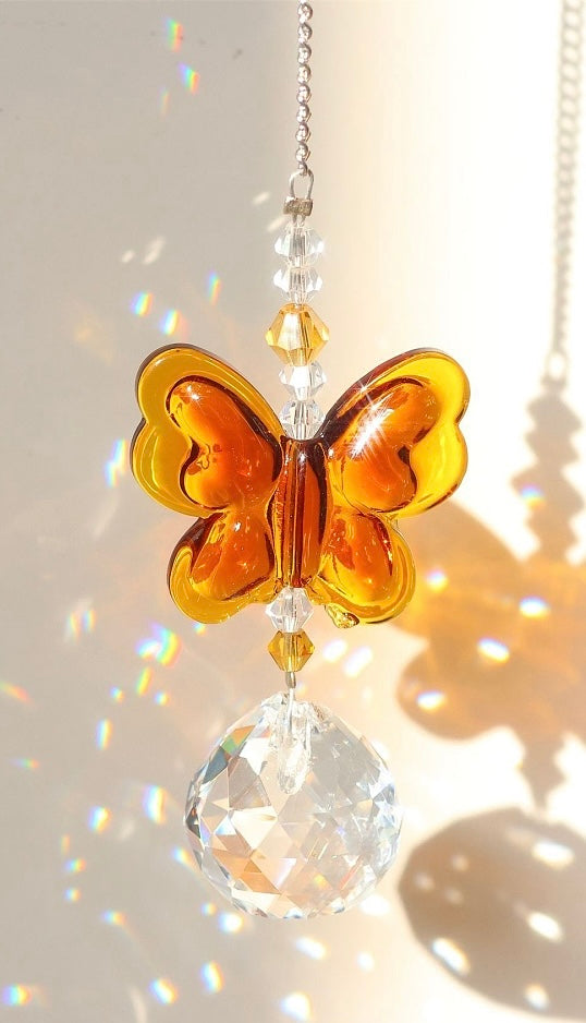 Butterfly Suncatcher Orange