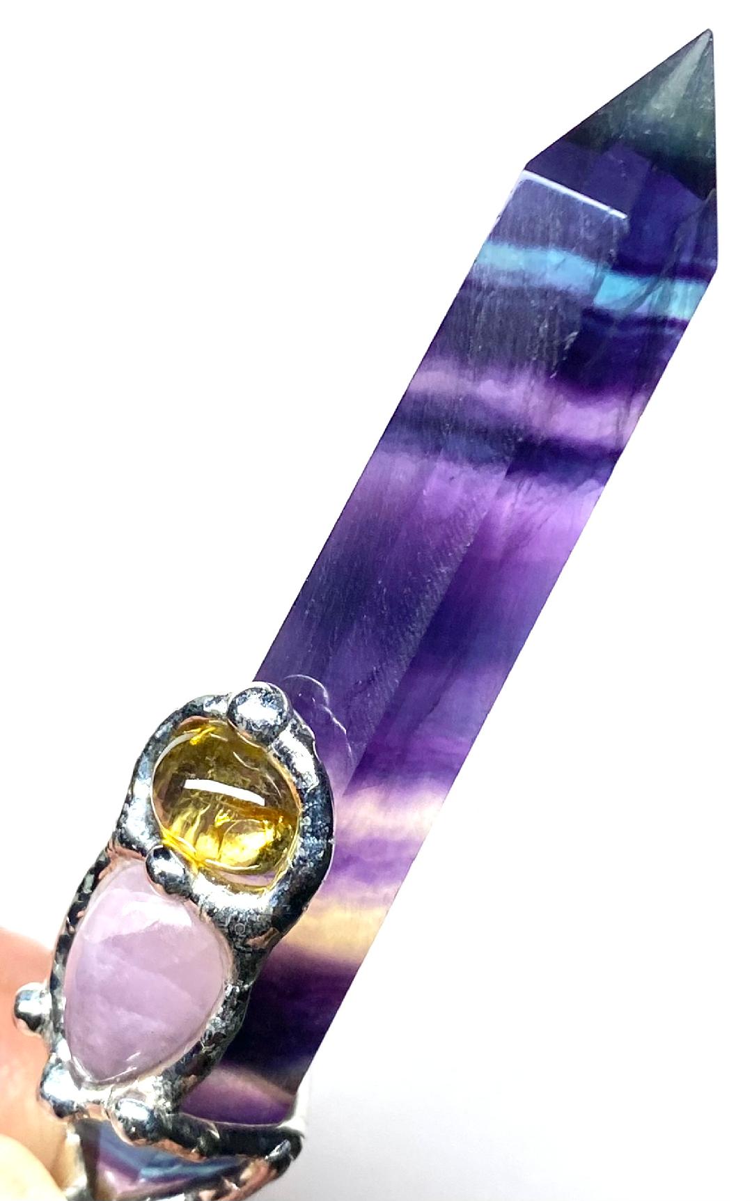 Custom Fluorite Pendant