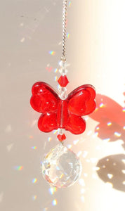 Butterfly Suncatcher Red