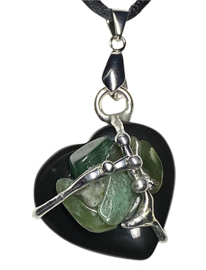 Good Luck Heart Pendant