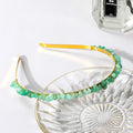 Green Aventurine Hair Bands