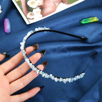 Aquamarine Black Hair Bands