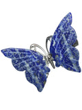Lapis Butterfly Hair Clip