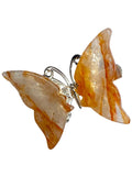 Carnelian Butterfly Hair Clip