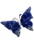 Sodalite Butterfly Hair Clip