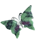 Ruby Zoisite Butterfly Hair Clip