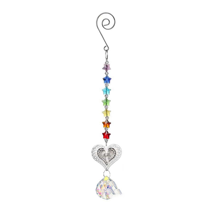 Heart & Star Suncatcher