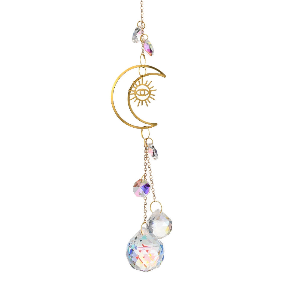 Clear Moon Eye Suncatcher