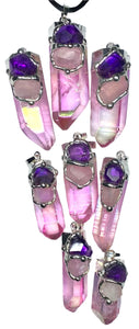 Angel Aura Love Crystal Custom Pendant