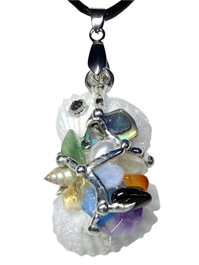 Sea Goddess Chakra Amulet