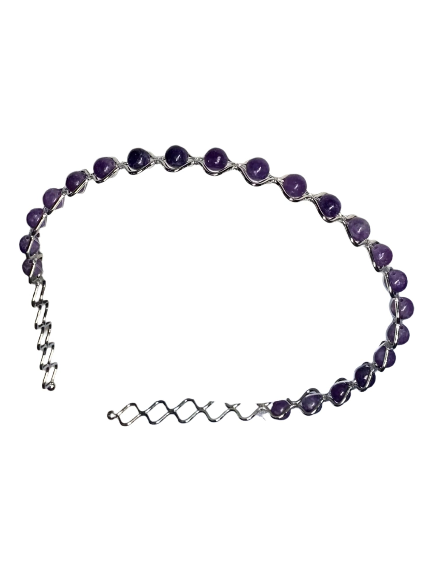 Lepidolite Beaded Hair Bands