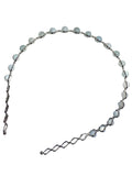 Aquamarine Beaded Hair Bands