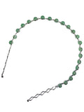 Green Aventurine Beaded Hair Bands