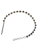 Gold Tiger Eye Beaded Hair Bands