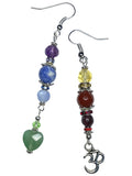 Chakra Earrings with Ohm