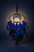 Mini Sodalite Tree Evil Eye Dreamcatcher