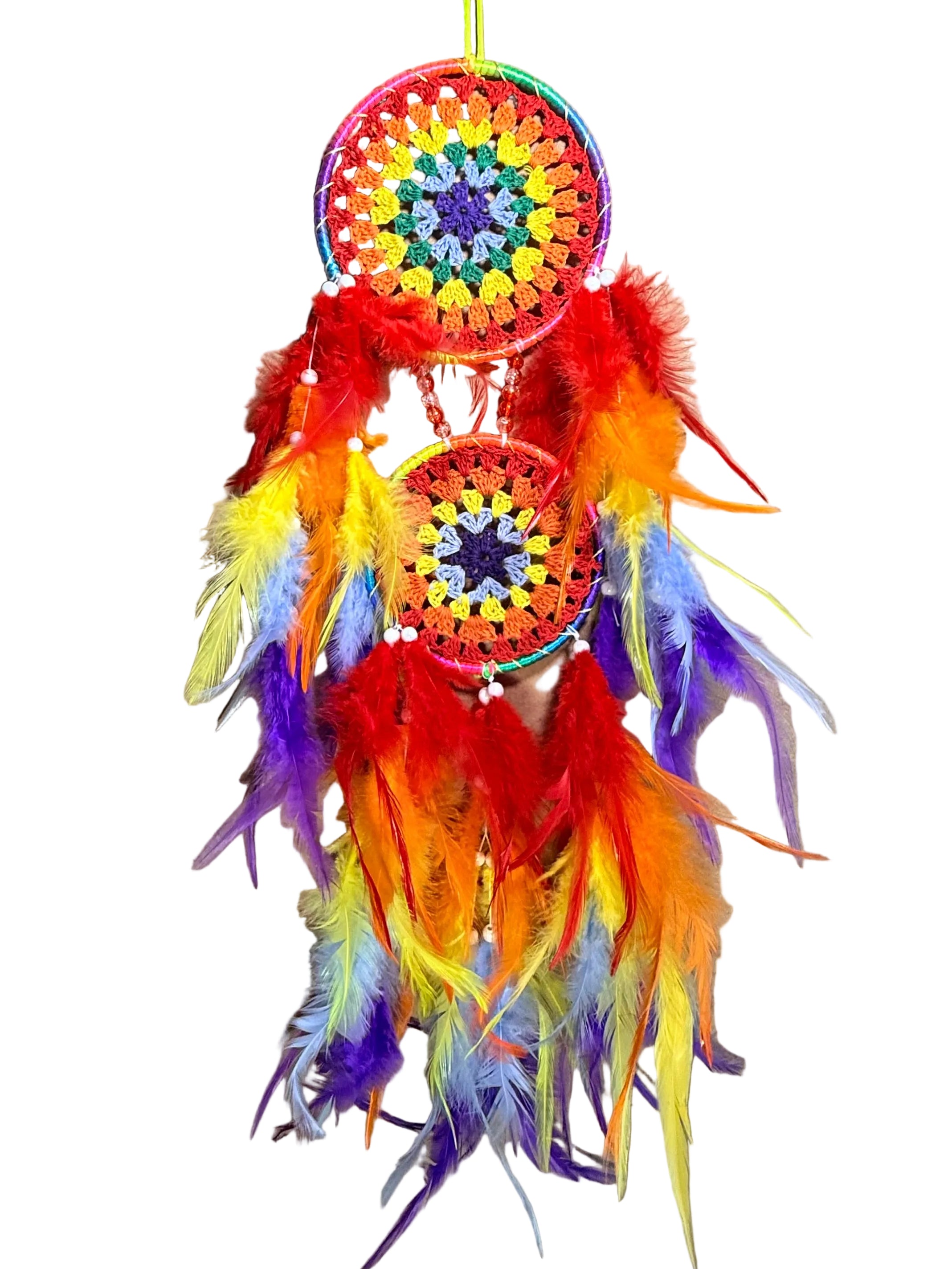 Macramé Chakra Dreamcatcher