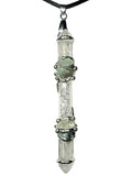 Archangel Raphael Mini Diamond Quartz Wand