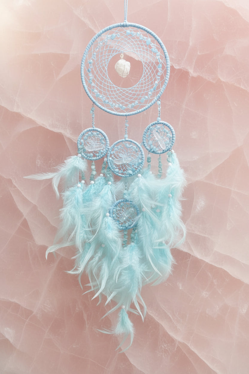 Light Blue Dreamcatcher