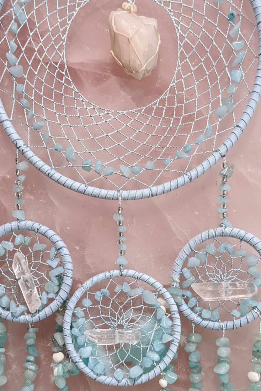 Light Blue Dreamcatcher