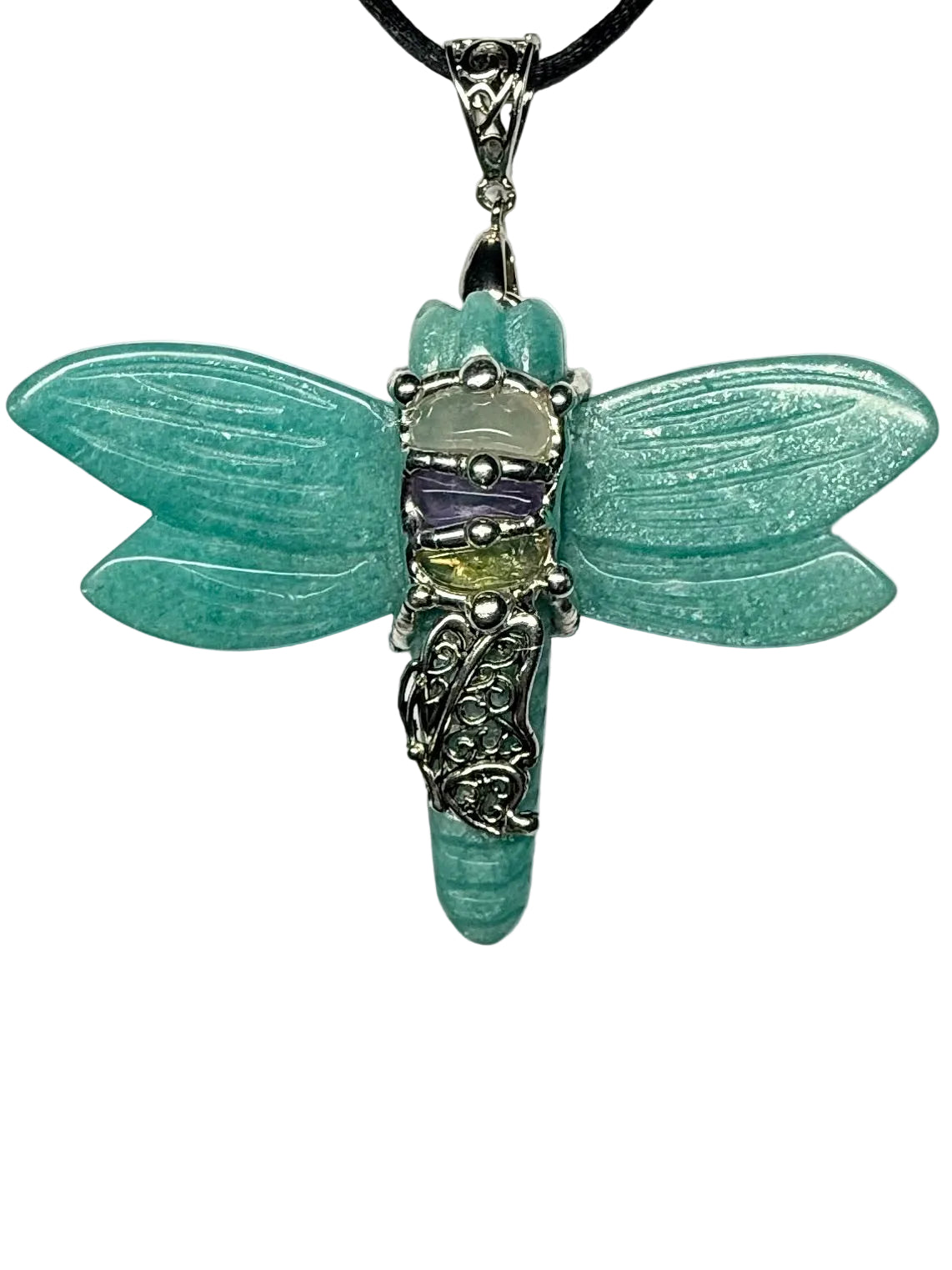 Recovery Large Dragonfly Pendant