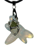 Opal Moldavite Dragonfly