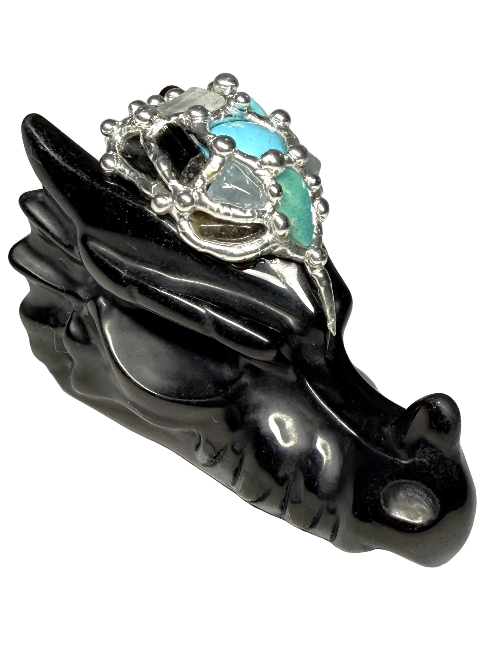 Keep me Safe Dragon Carving