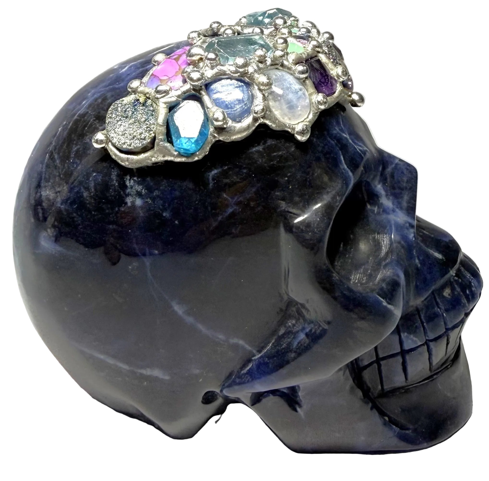 Custom Sodalite Carving