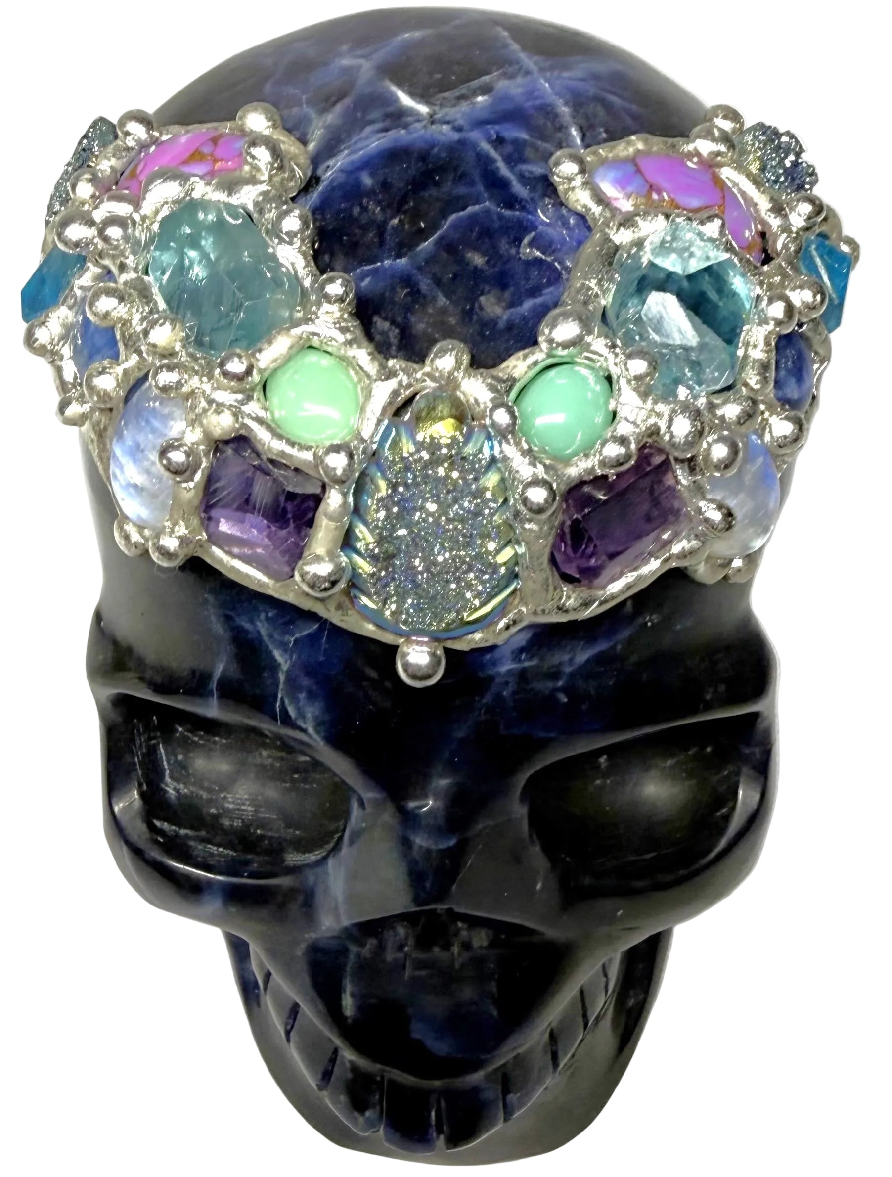 Custom Sodalite Carving