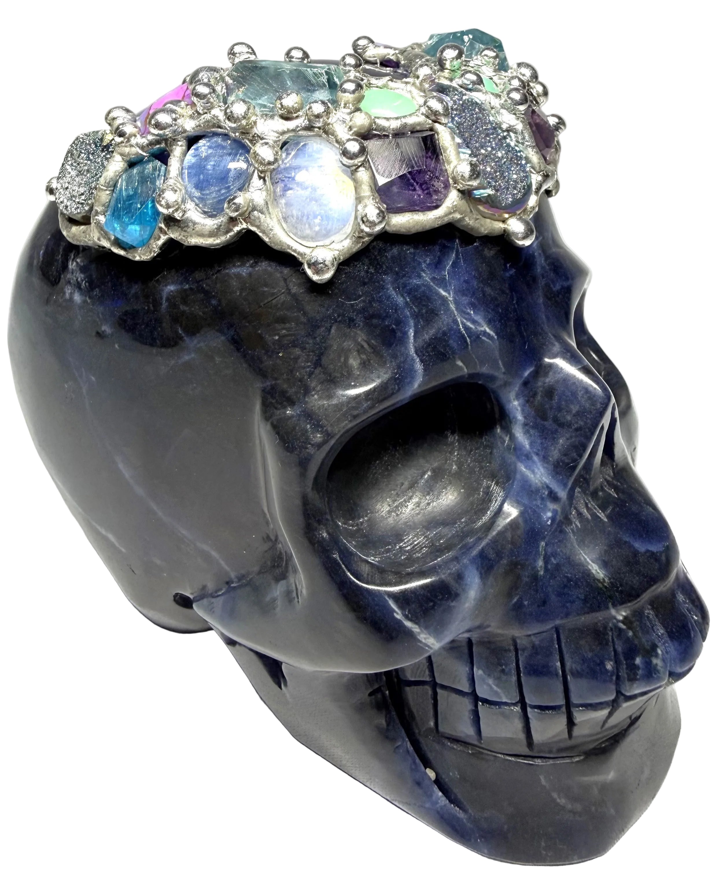 Custom Sodalite Carving