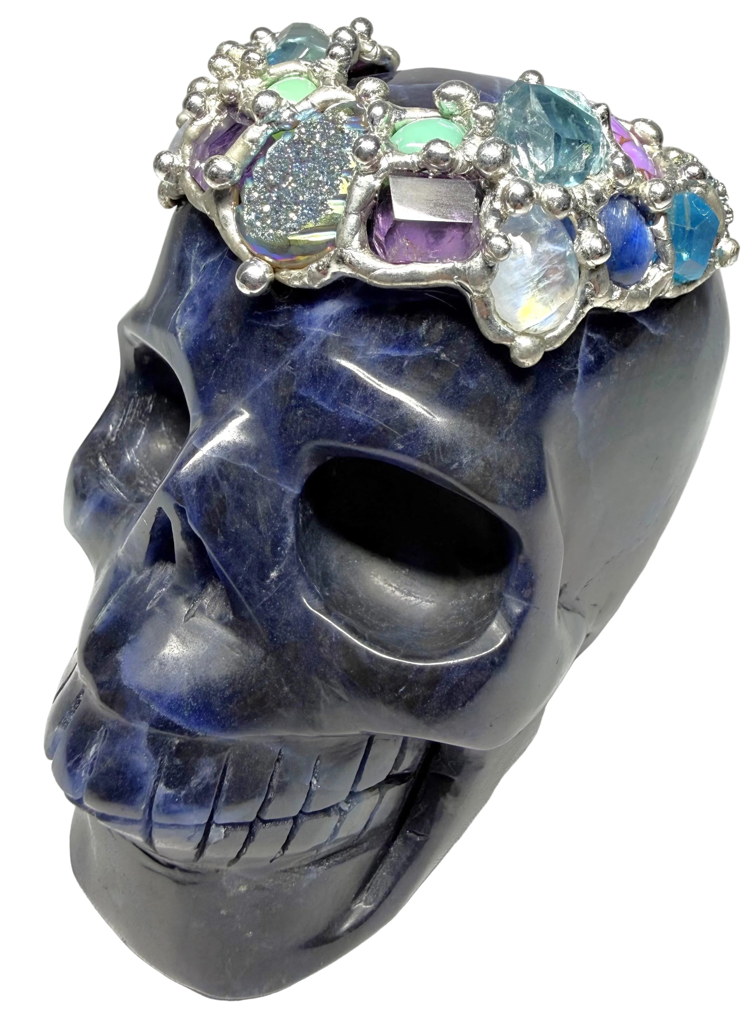 Custom Sodalite Carving