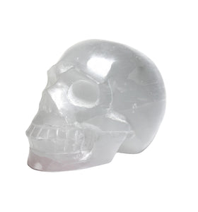 Selenite Skull