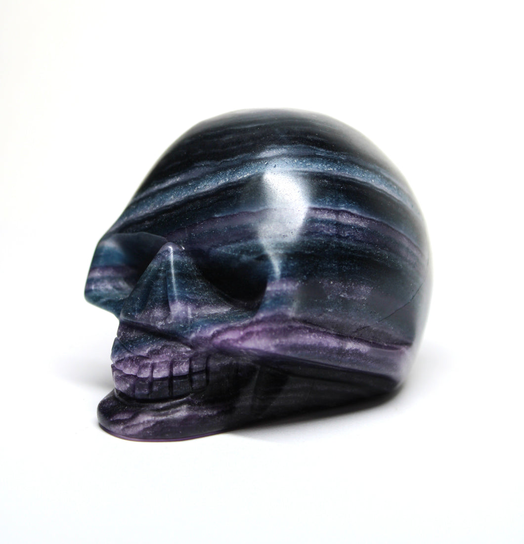 Fluorite Skull