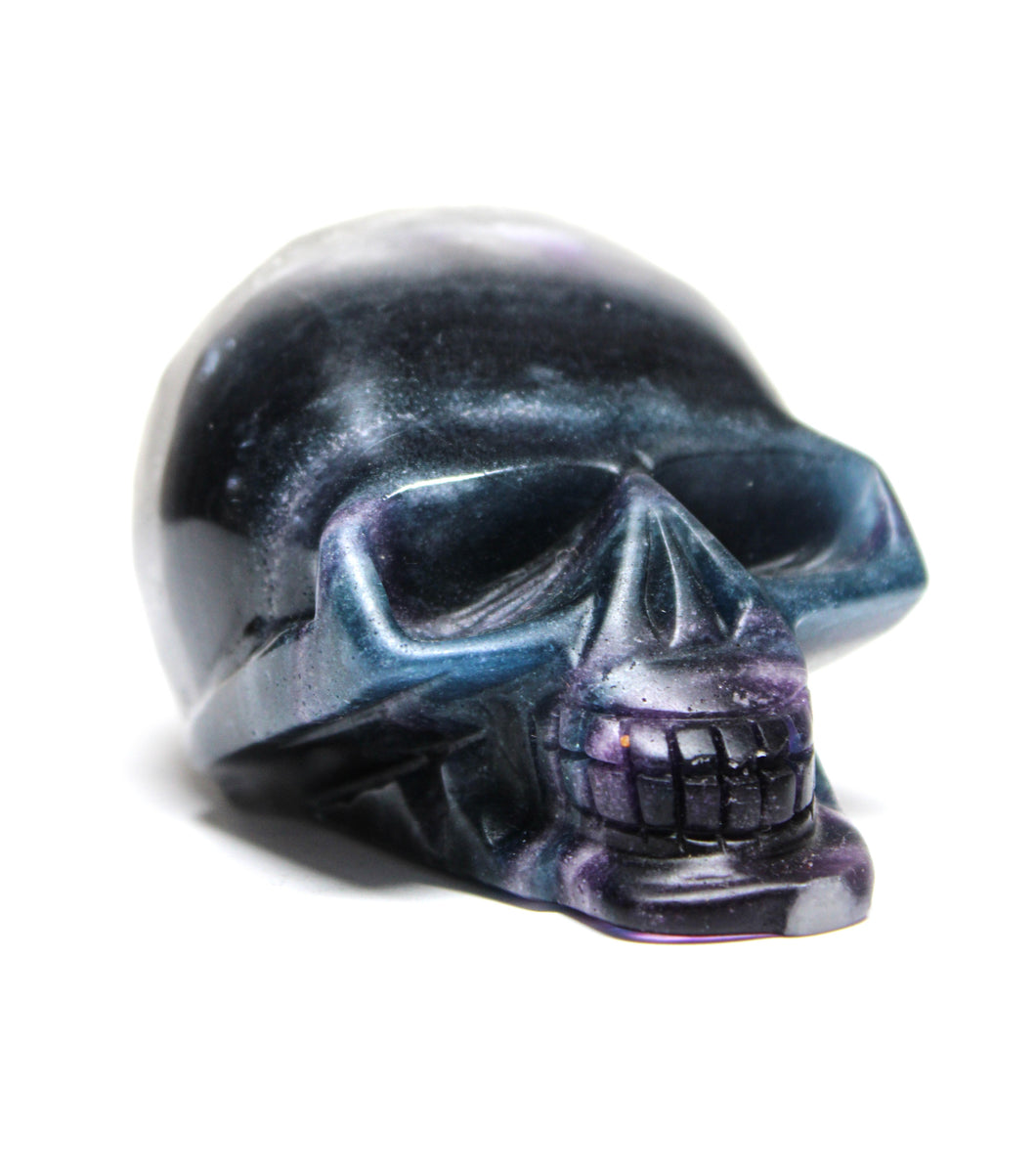 Fluorite Skull