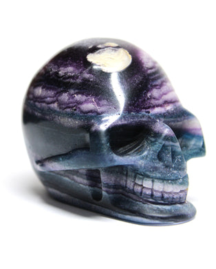 Fluorite Skull