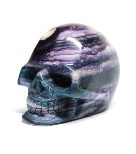 Fluorite Skull