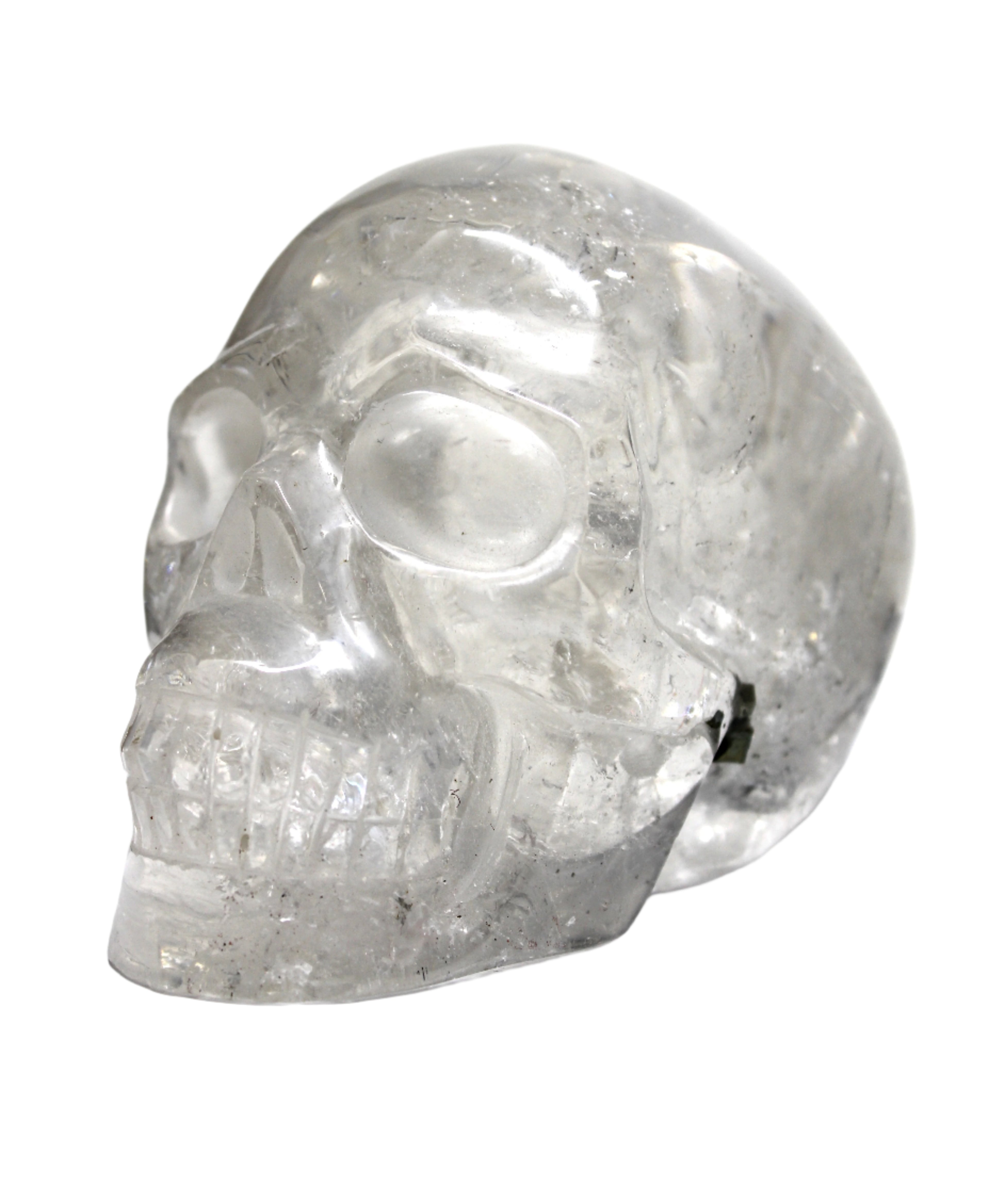 Clear Quartz Skull