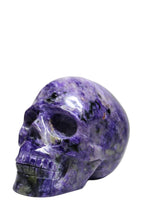 Charoite Skull