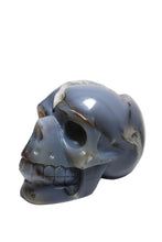 Agate Geode Skull