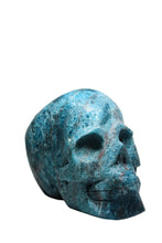 Blue Apatite Skull