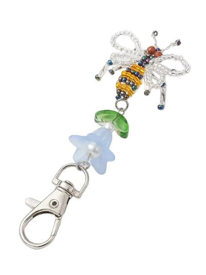 Silver Bee Clip