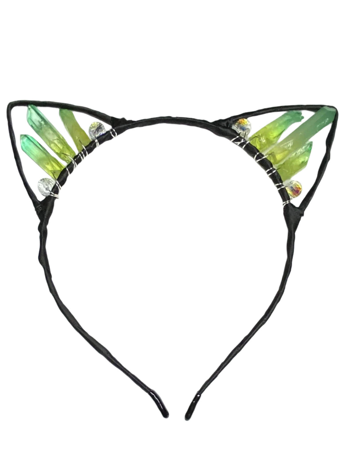Lime and Green Aura Cat Ears