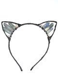 Steele Blue Aura Cat Ears